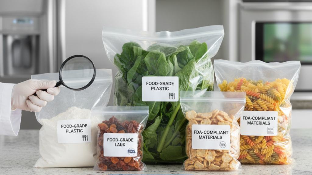 Mitigating Hidden Risks: Importance of Food-Grade and FDA-Compliant Plastic Bags